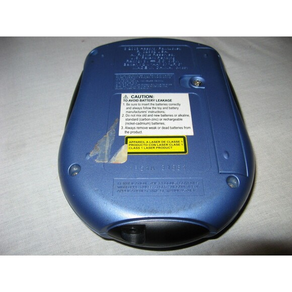 Tiger Electronics Video Now Personal Player Hasbro Blue w Light Attachment WORKS - Picture 4 of 4